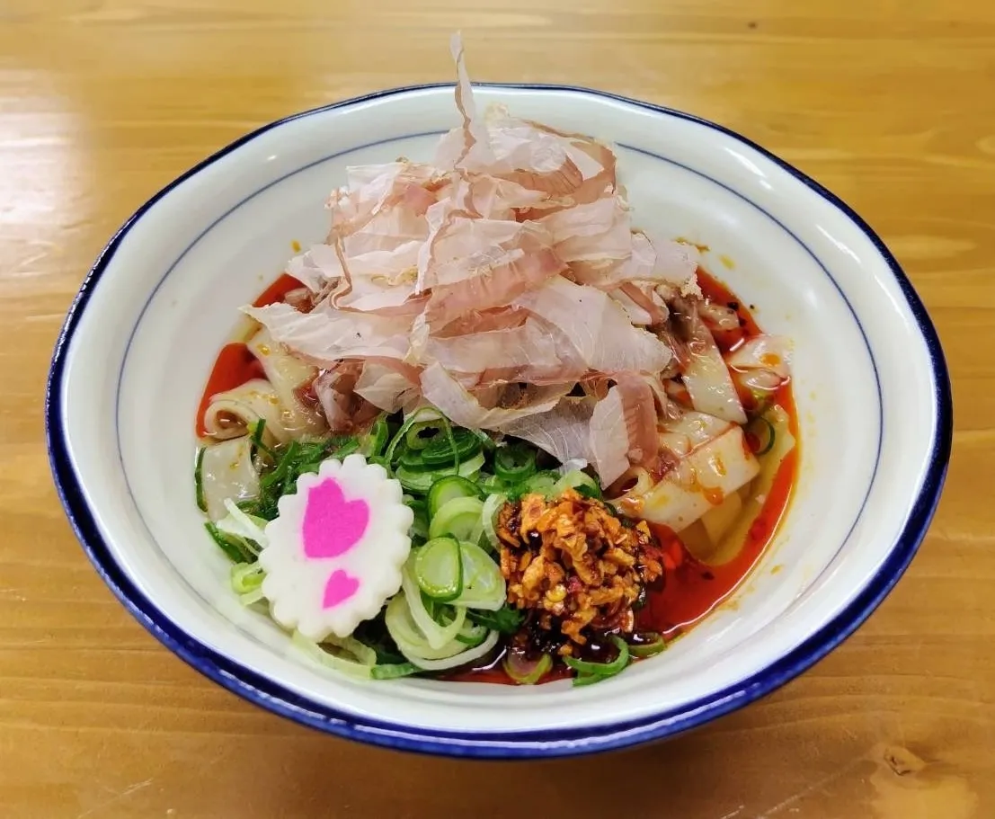 焼津ラー油うどん