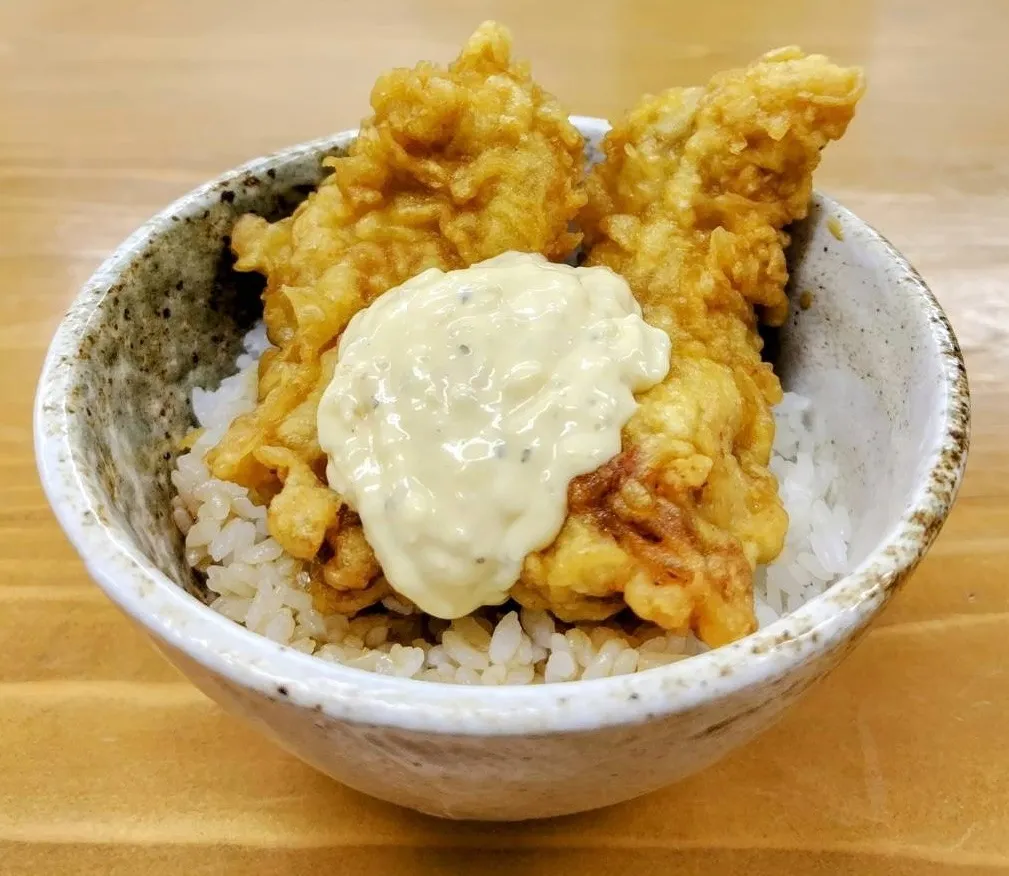 タルタルとり天丼